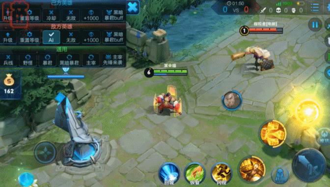 王者荣耀达摩闪现连招技巧大全,王者荣耀攻击键怎么靠左点