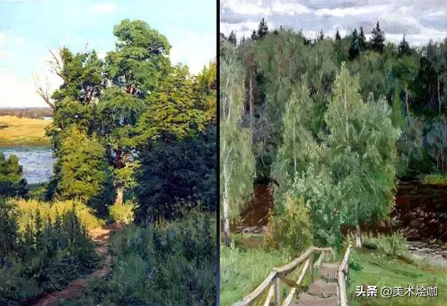 世界十大风景油画俄罗斯,俄罗斯油画大师笔下的雪景画作品