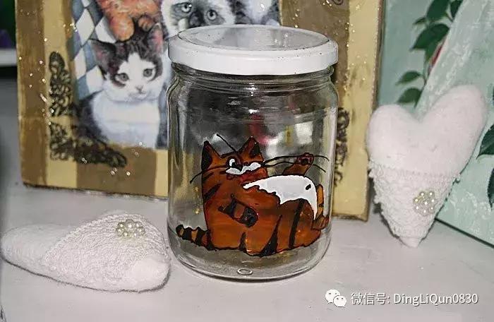 创意diy手工制作玻璃瓶彩绘,玻璃瓶彩绘手工