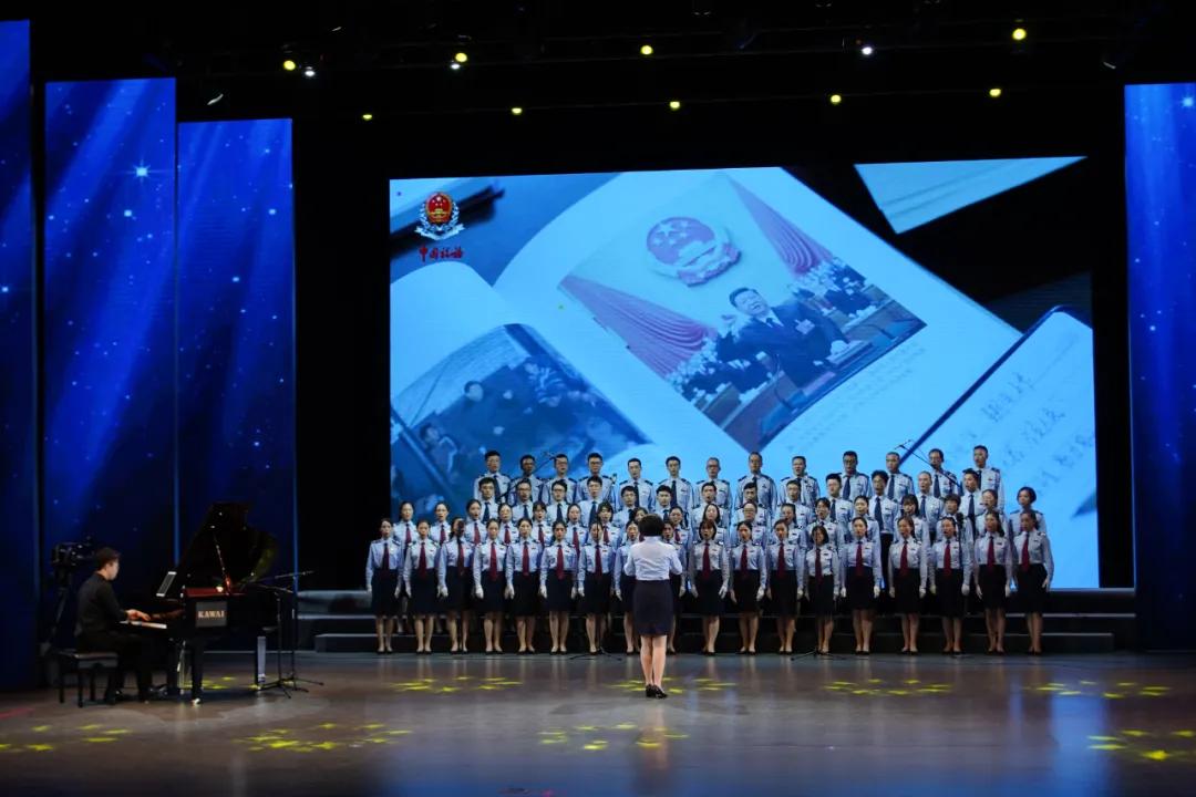 唱响新时代颂歌献给党歌咏比赛,超燃赞歌