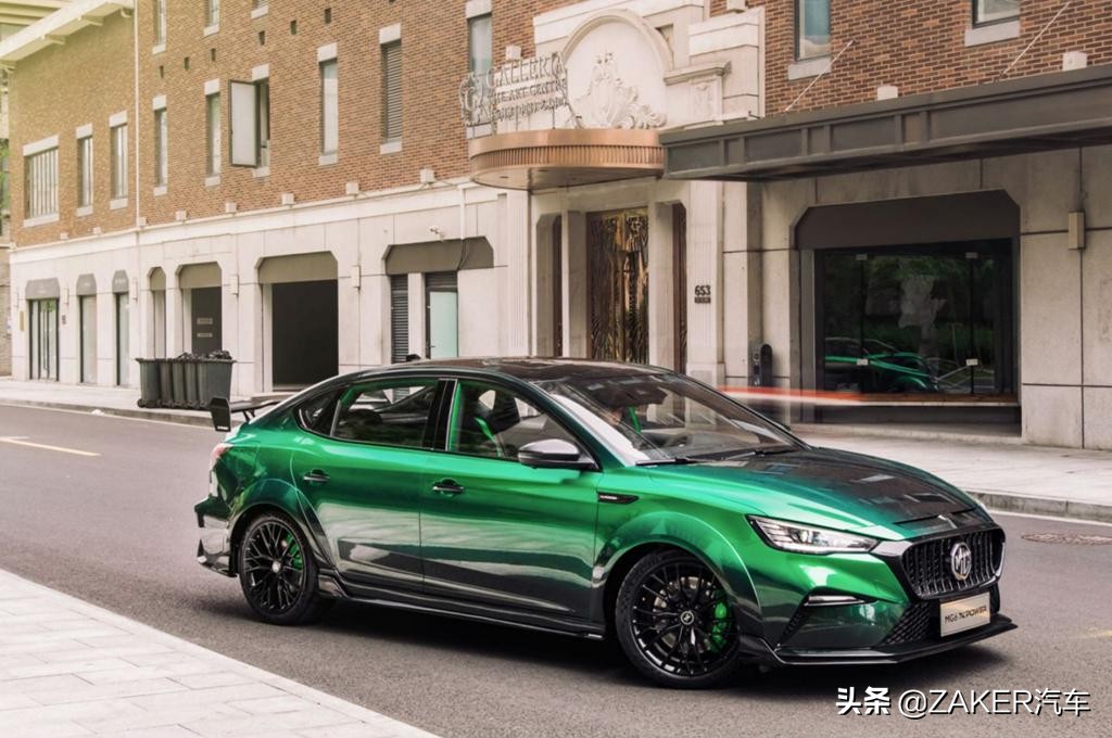 mg6xpower改装款,年轻人的第一台性能车mg6