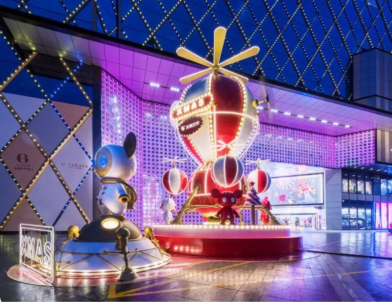 为了让你过好圣诞，他们把全世界搬进了购物中心