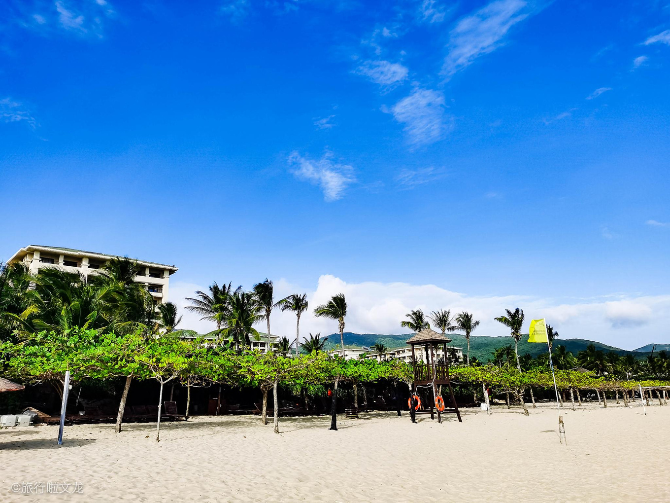 三亚的清晨和晚上,三亚的黄昏美不胜收