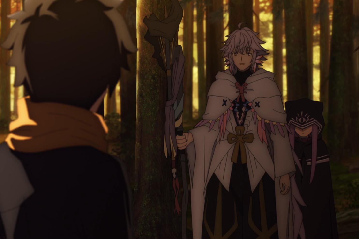 经费来了！Fgo动画战斗很棒，梅林哥哥吃我芙芙一击！认真闪登场