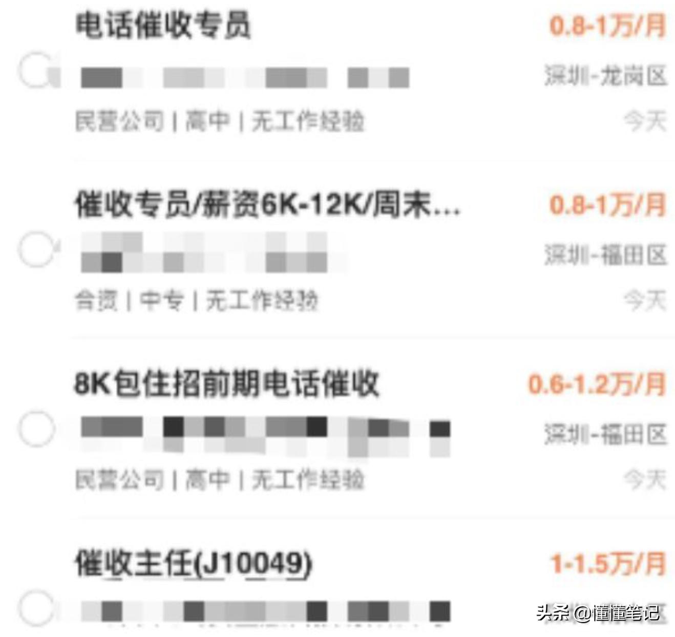 网贷催收员,网贷催收苦不堪言