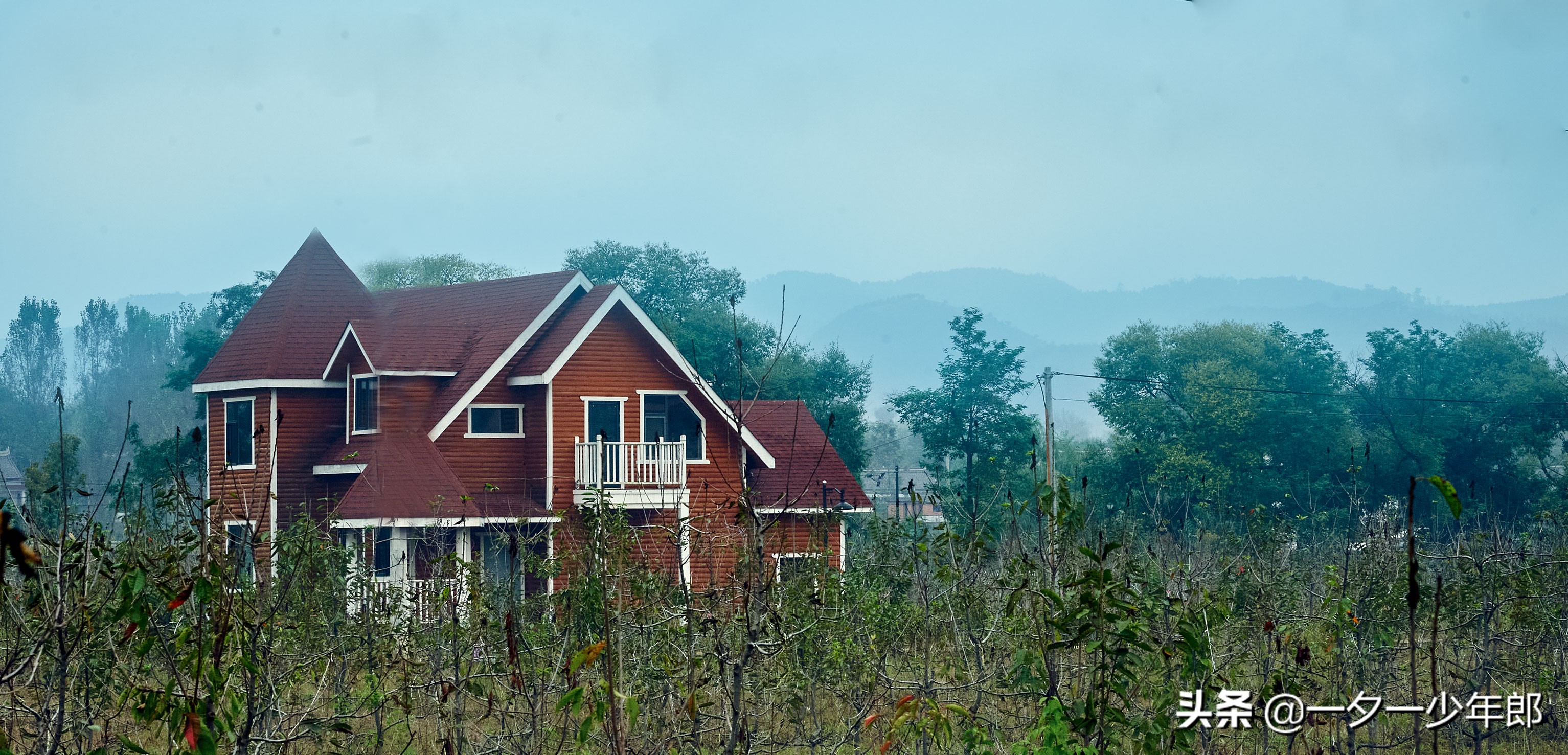 秦岭深处有座小镇,秦岭涝峪滑翔伞基地婚纱摄影