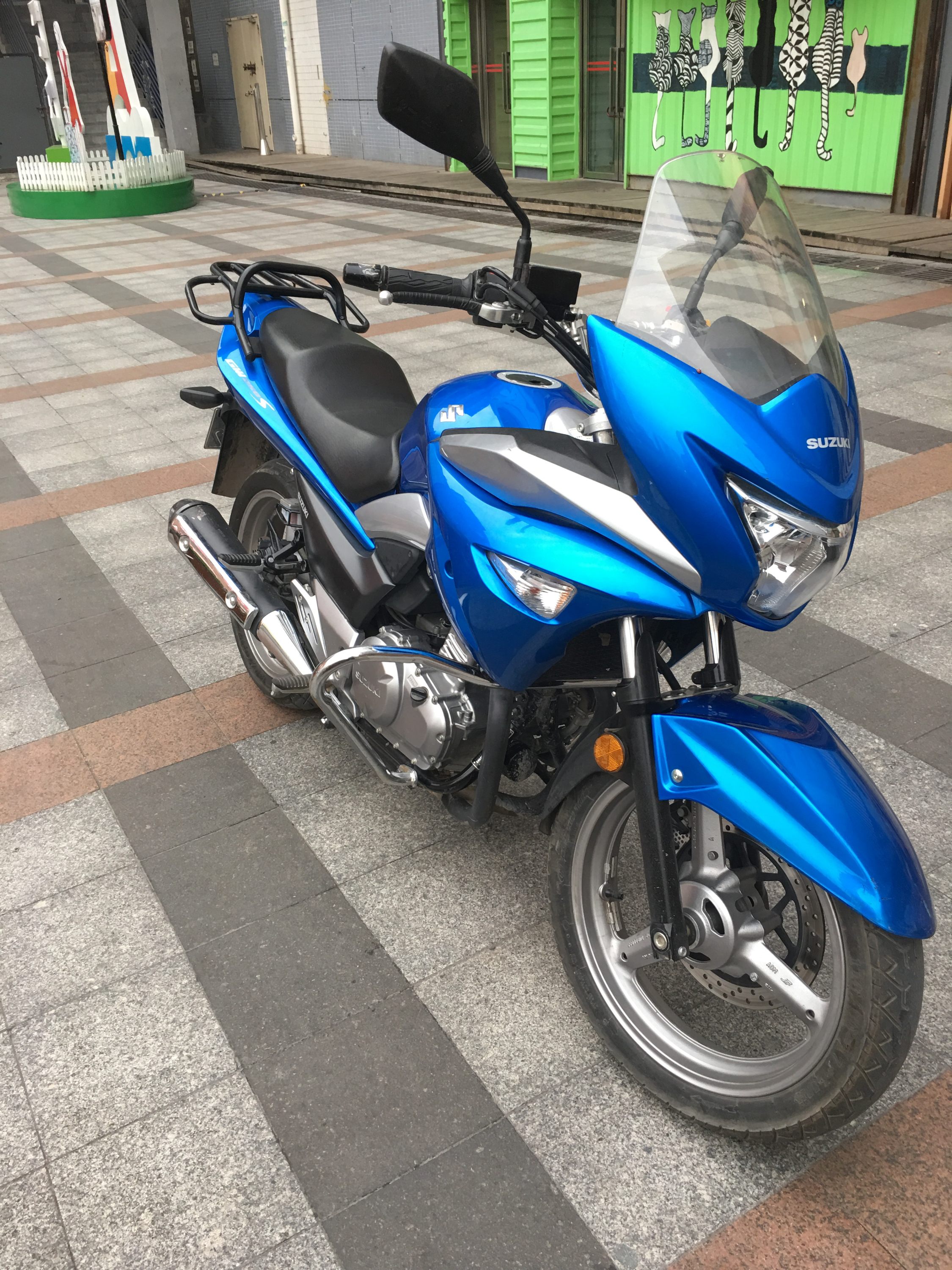 铃木骊驰gw250s图片参数,骊驰gw250s旅行版换机油