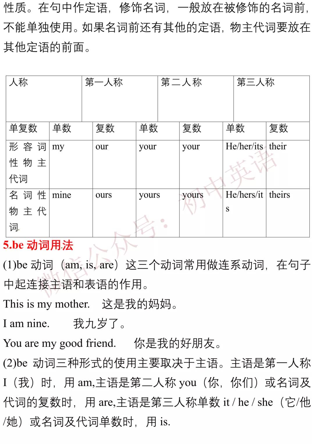 初中英语100个基础知识,初中英语7-9年级知识点归纳