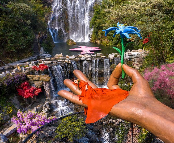 古龙峡下雪直播,古龙峡雪景
