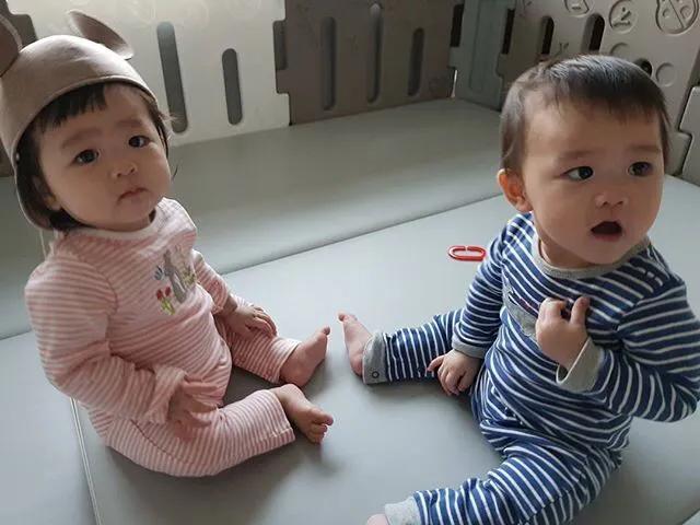 韩国明星生的双胞胎男孩有谁,双胞胎韩星