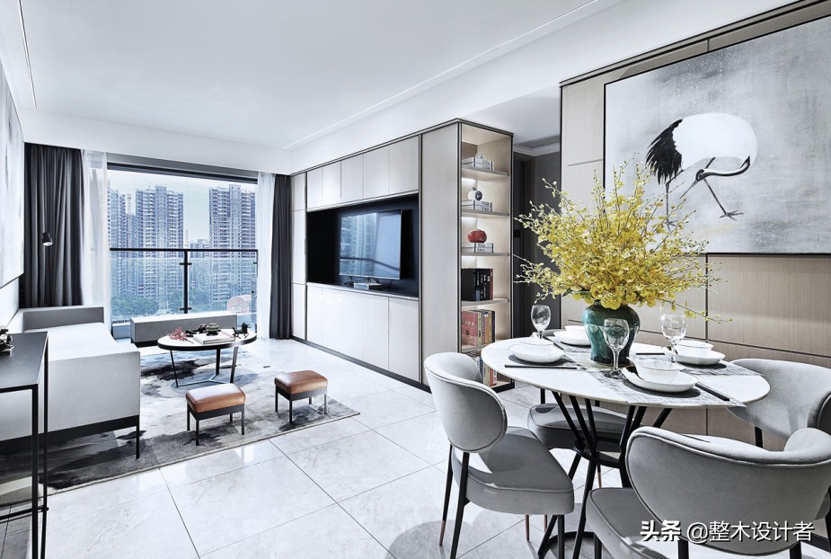 广州设计师设计的家极简风,设计师家的中式装修
