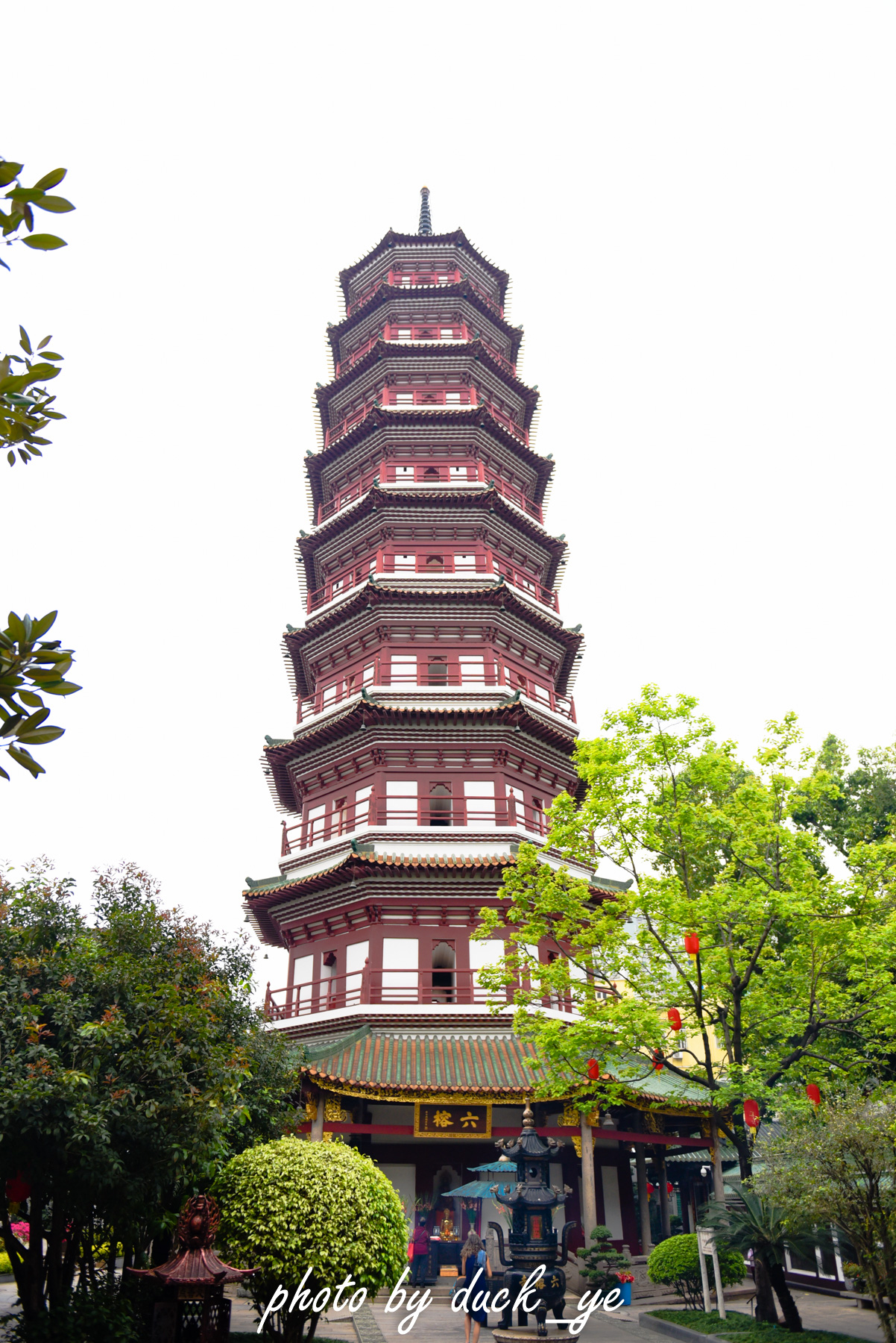 广州的千年塔,广州六榕塔寺