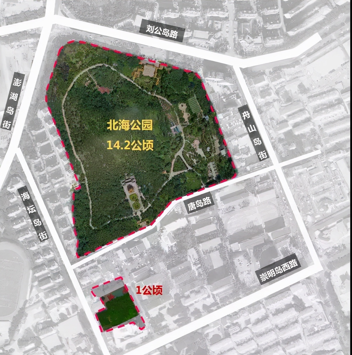 西海岸14个山头公园,西海岸山头公园