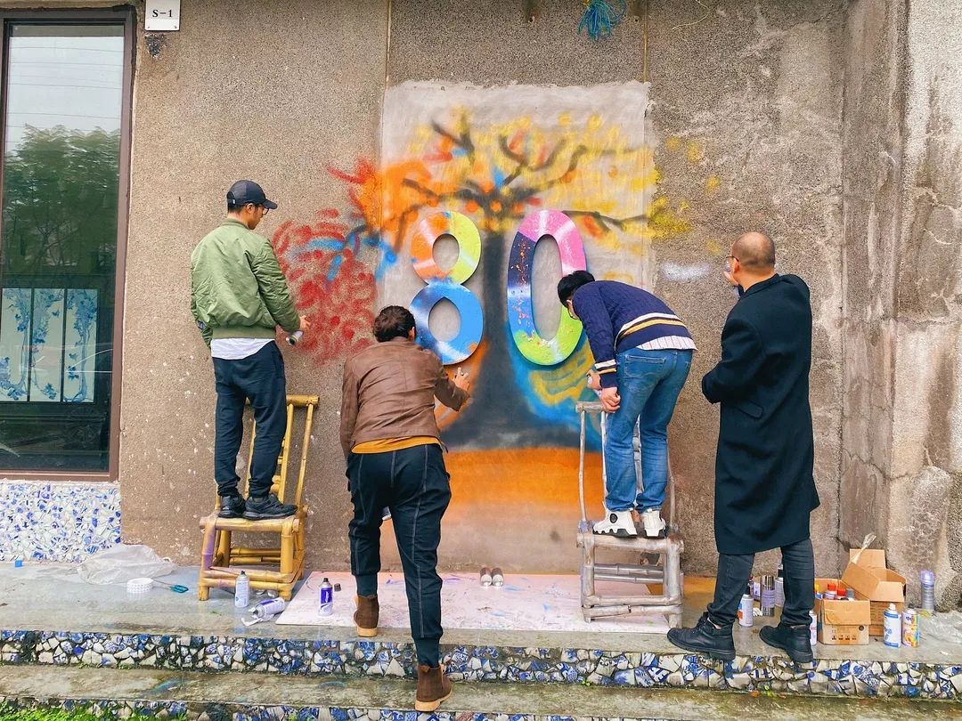 庆川美80周年!美酒、蛋糕,咖啡桌前的艺术聚会