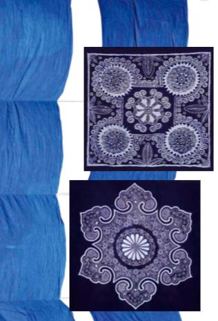 珙县苗族蜡染服装图片,珙县苗族蜡染冰纹