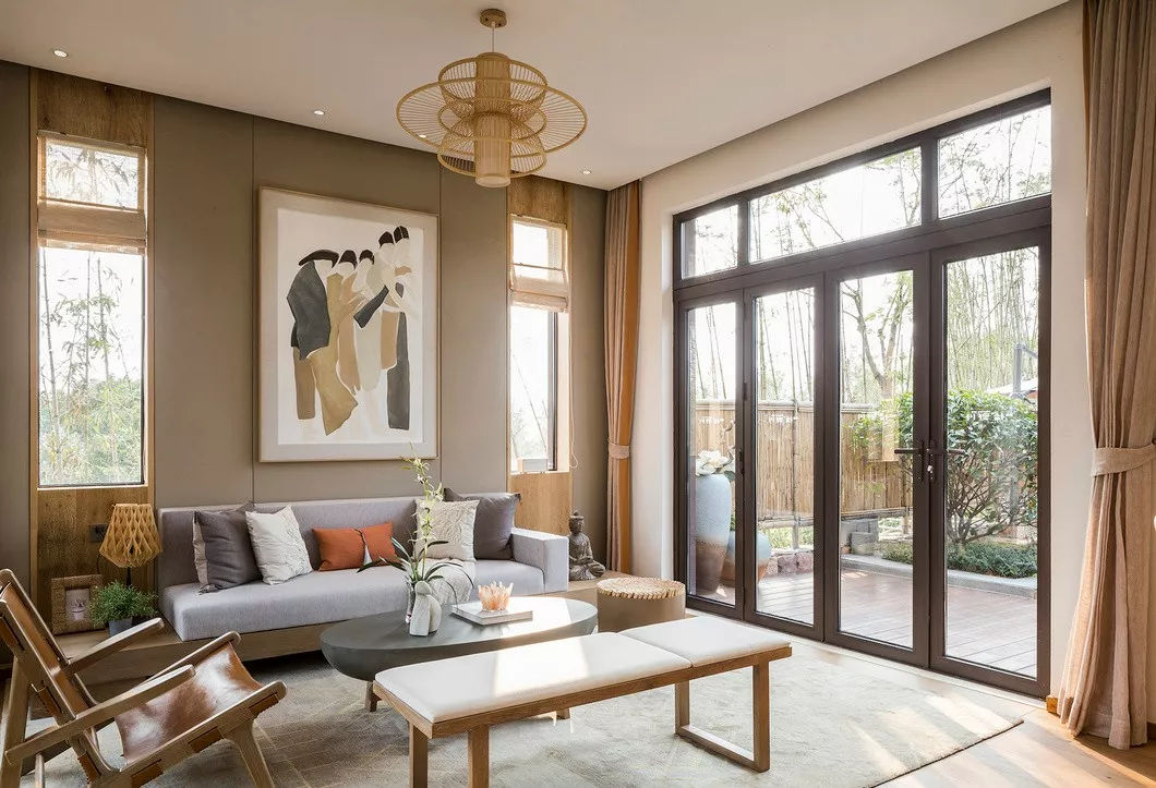 原木风装修风格成都,原木风装修房子效果图成都