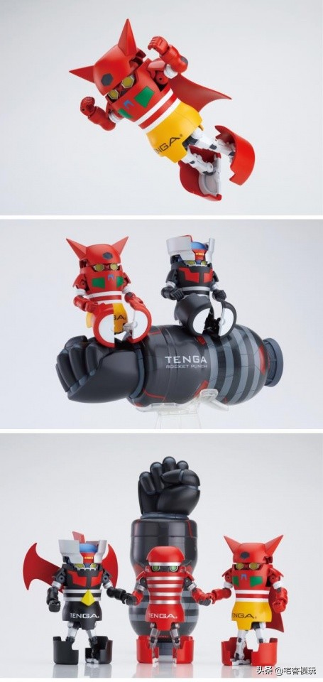 模玩资讯：你们要的飞机杯来了盖塔TENGA机器人
