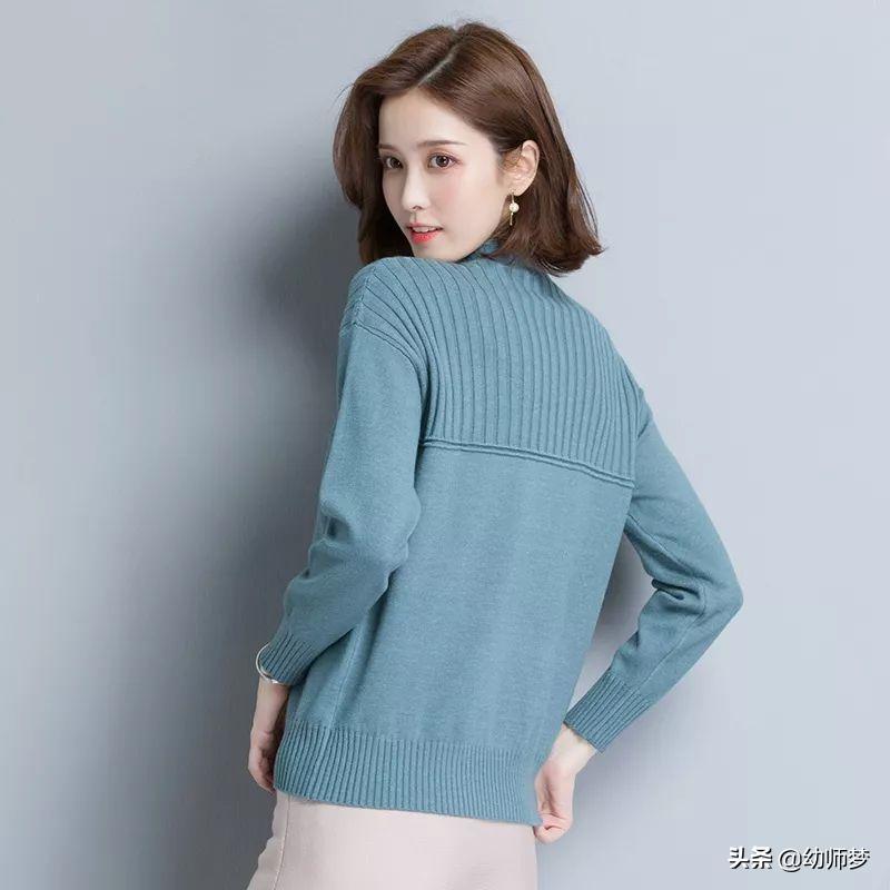 毛衣基础款羊绒衫,今年流行什么款羊绒毛衣