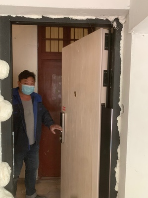 防盗门门槛低遮丑,入户防盗门难看怎么办