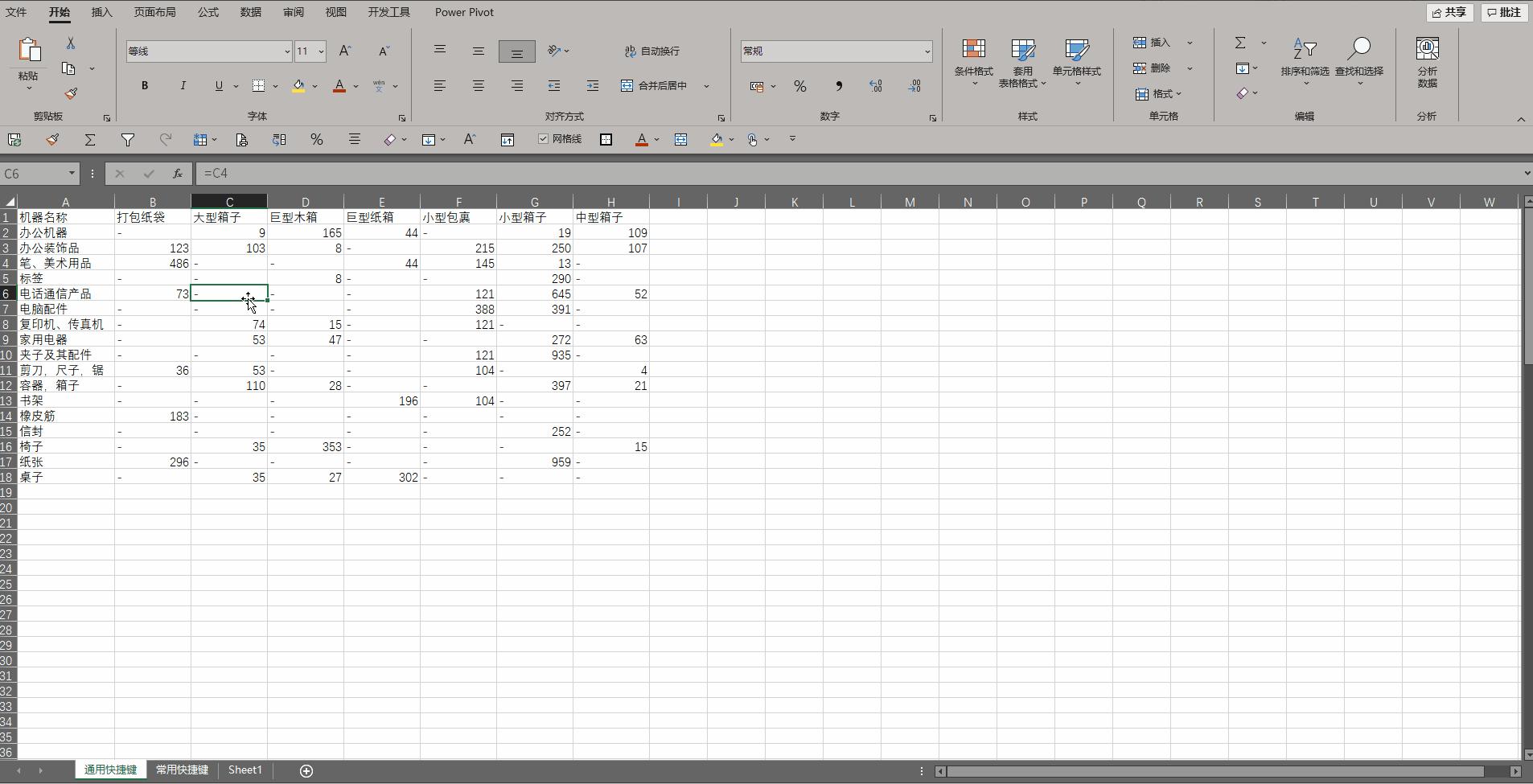 excel日期快捷键大全常用,excel快捷键ctrl加e的用法