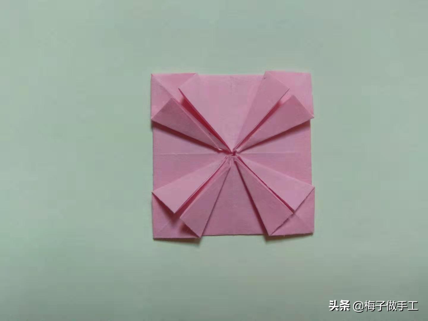 手工折小桌子怎么折,儿童折纸桌子折法大全