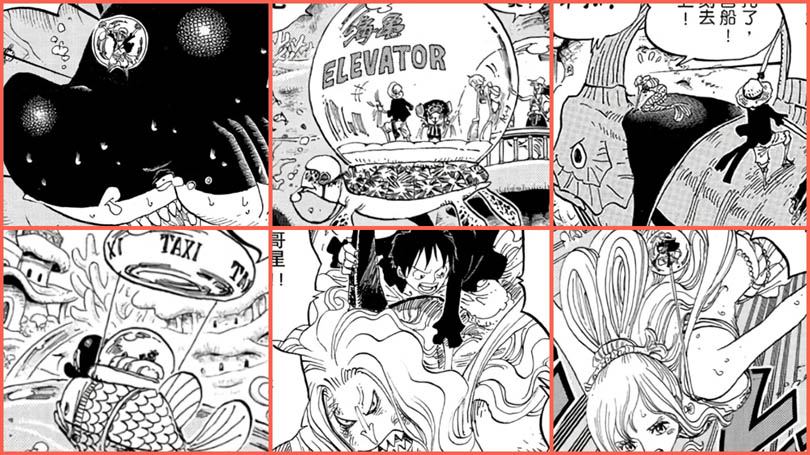 海贼王1025话情报全图,海贼王1045话全图解析