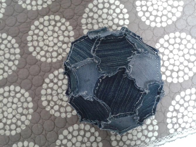 废物再利用牛仔裤,废物利用创意足球