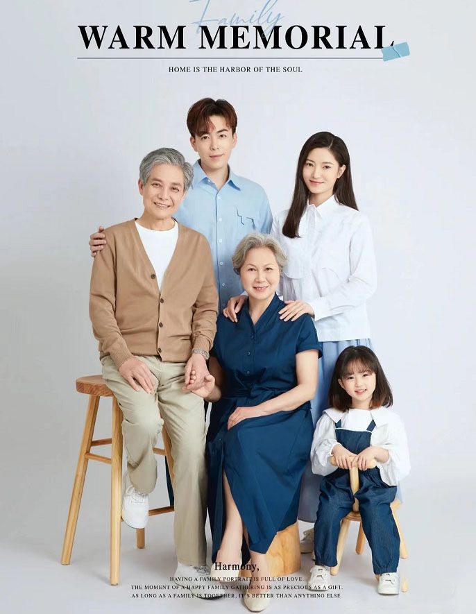 过年拍全家福服装,全家福穿什么衣服拍好看