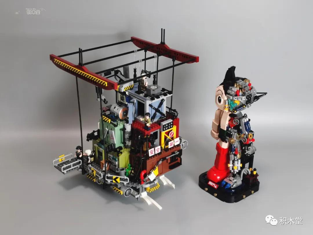 铁臂阿童木70周年展示盒,铁臂阿童木积木测评