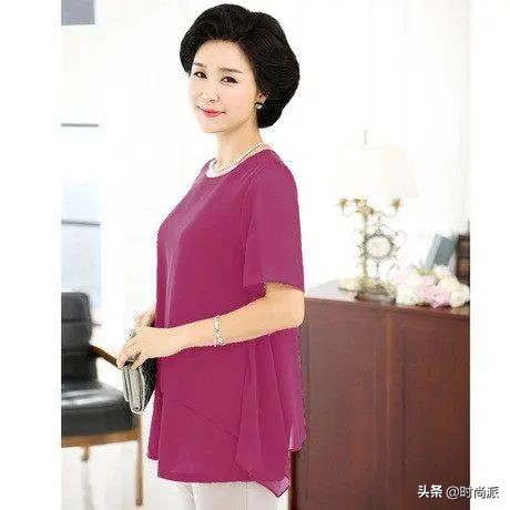 夏季显瘦高品质妈妈装 (时尚妈妈装清凉又透气穿搭)