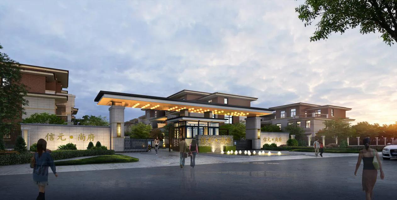 大连金石滩信元尚府,信元尚府别墅样板间