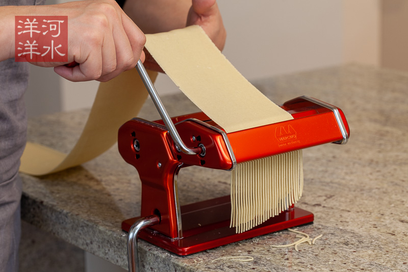 日式拉面面条做法,碱水面日式拉面