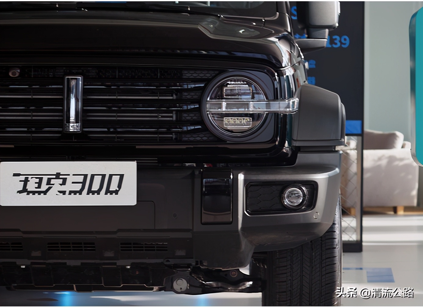 wey坦克300内饰官图发布,wey坦克300比肩大g也靠它