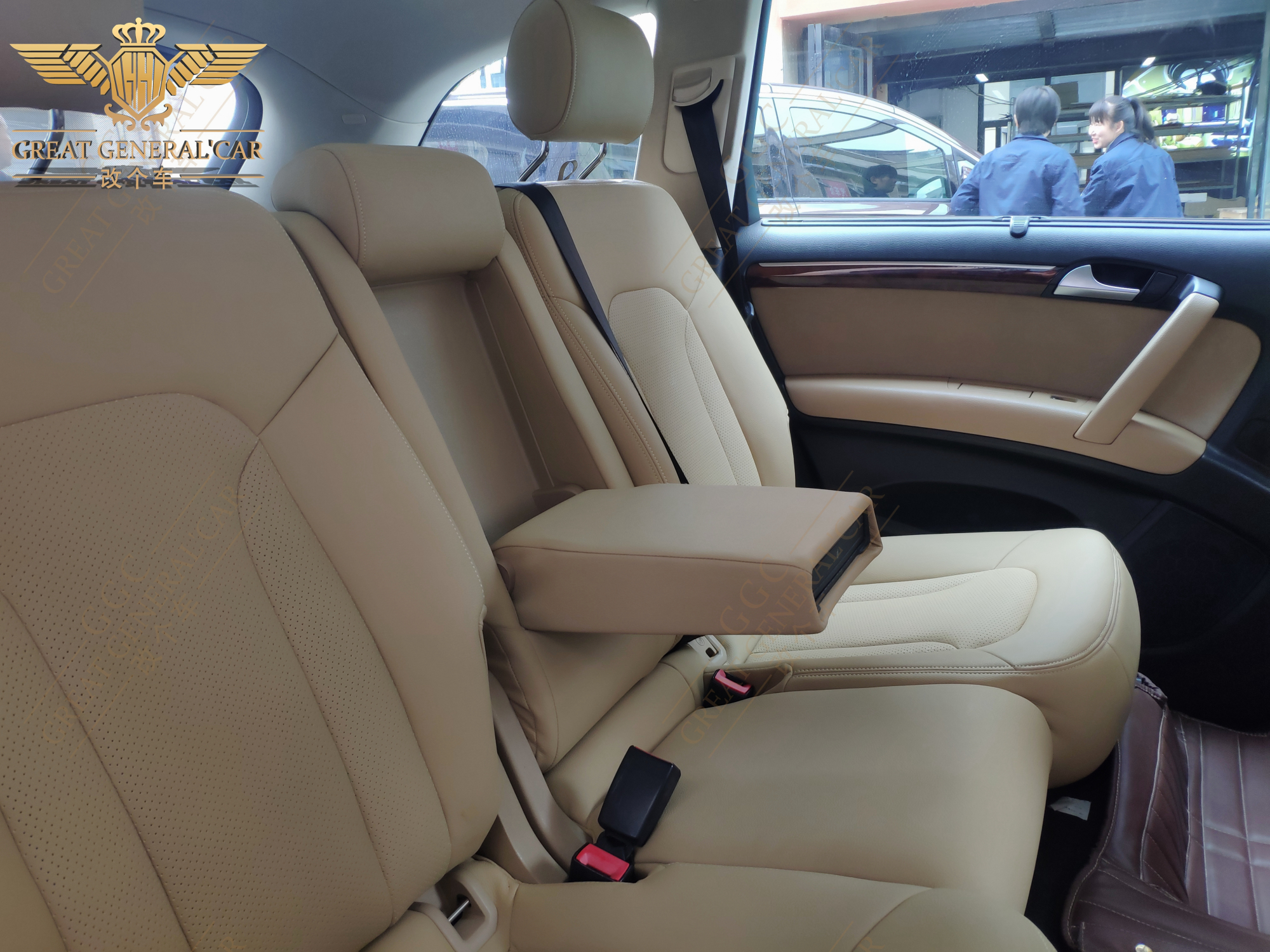 老款奥迪q7改装成六座系列,奥迪q7老款升级新款19款改装案例