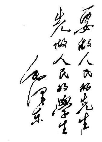 怎样看待毛*东泽**的书法?