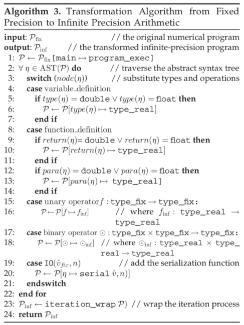 结合随机算法和无限精度测试技术的软件数值稳定性自动化诊断