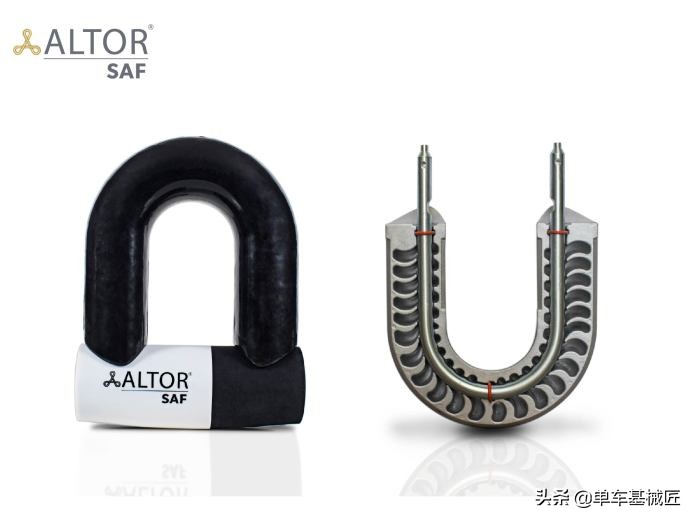 这应该是最大的自行车车锁了，据说可以防御任何攻击