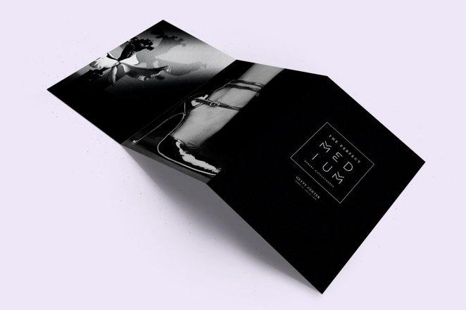 三折页设计案例展示极简风格,三折页设计软件