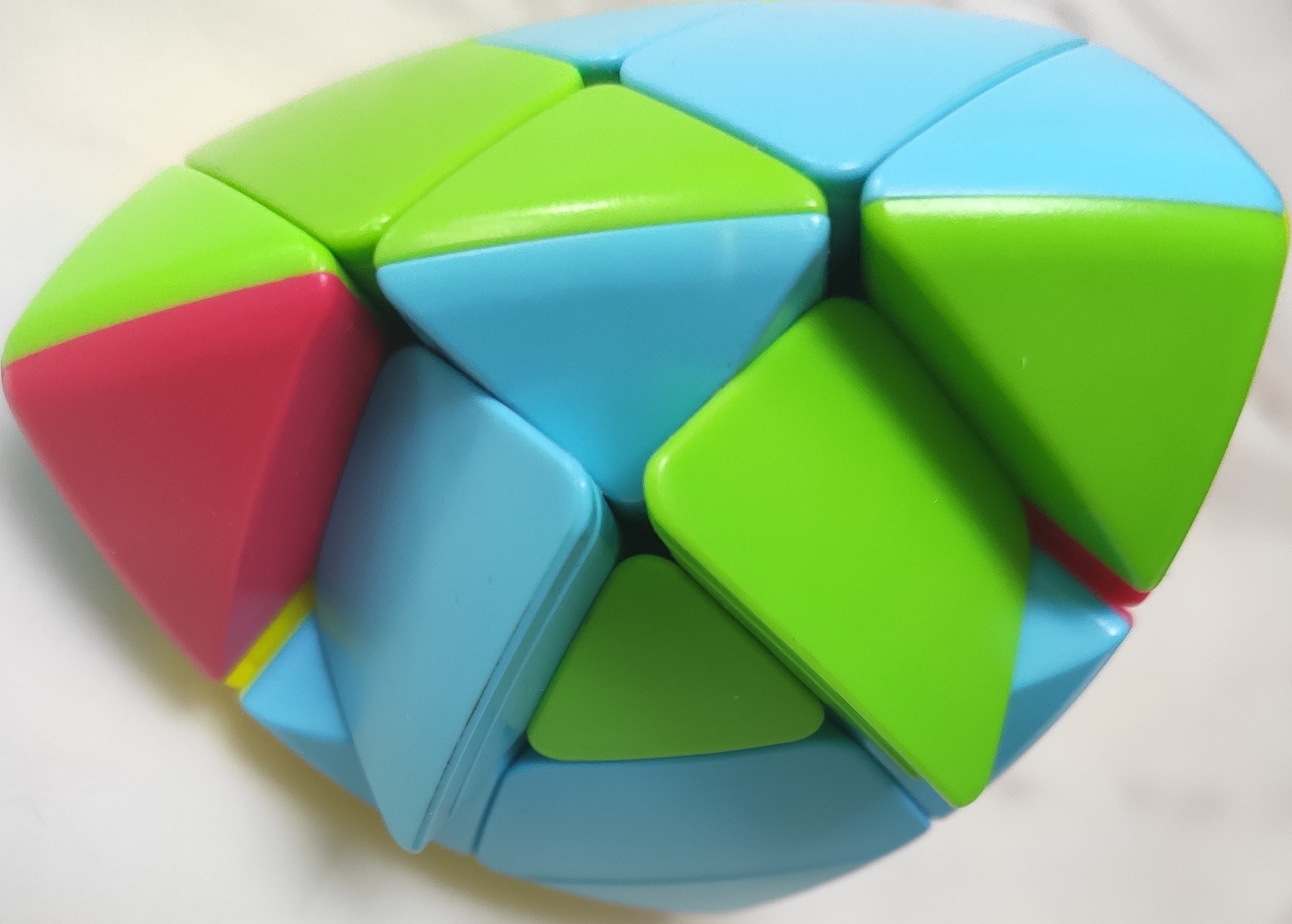 三阶粽子魔方顶层十字架拼法,粽子魔方顶层十字架还原