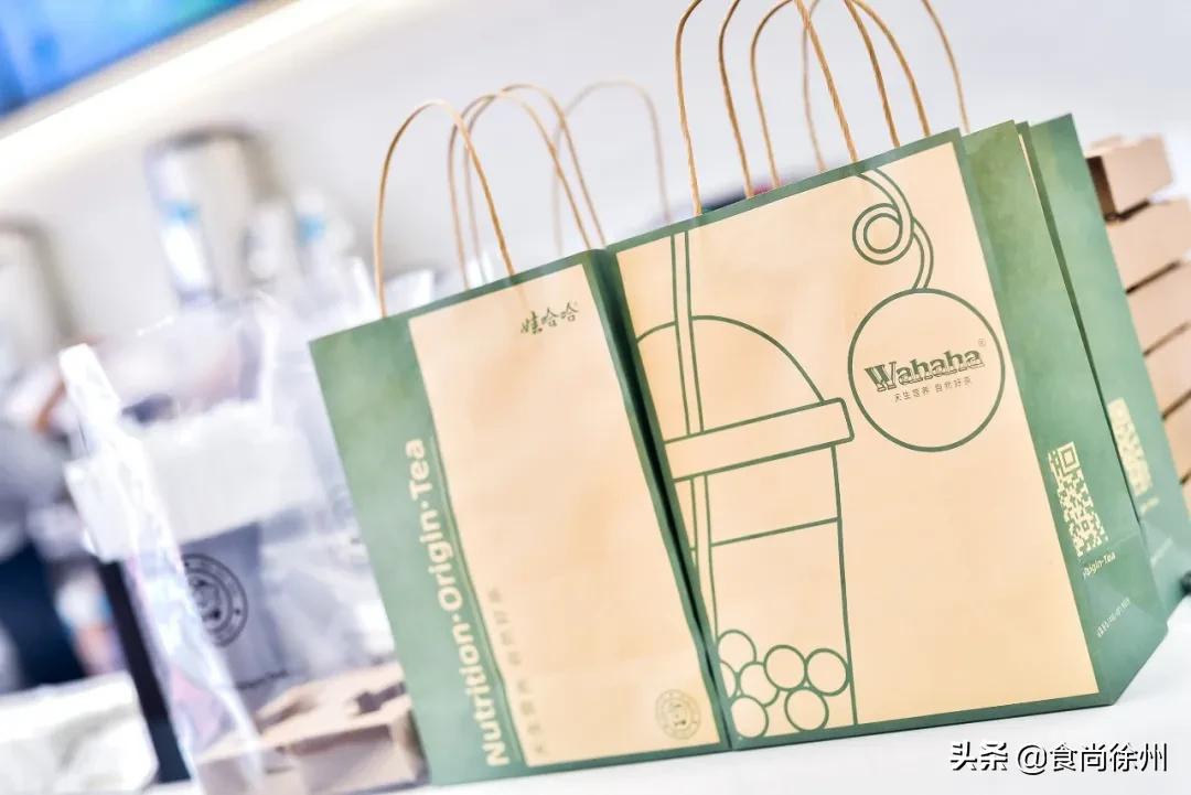 「娃哈哈」开奶茶店了！徐州第1家就在云龙万达，AD钙奶做的