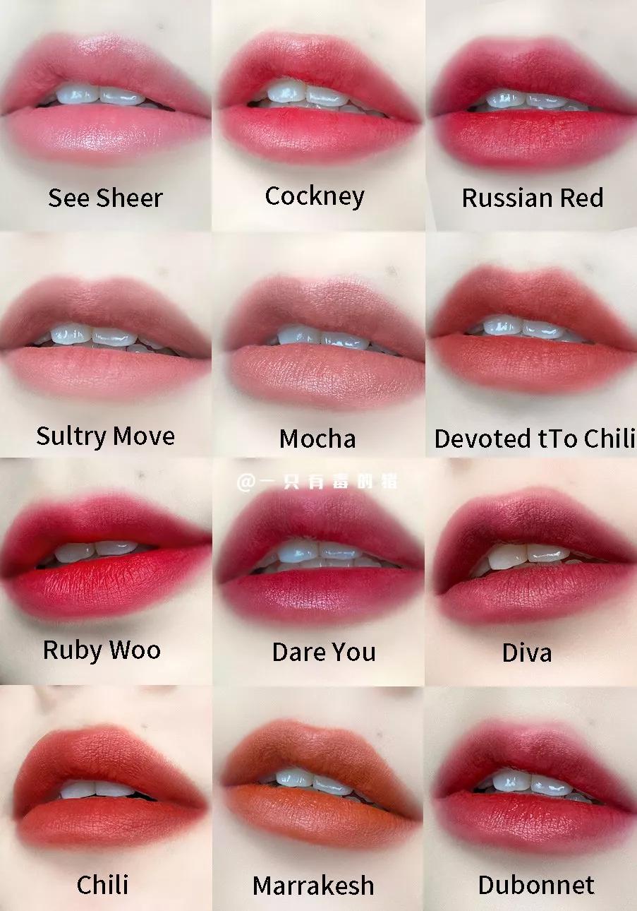 2021推荐10支必买口红mac,mac12支限量版口红2020