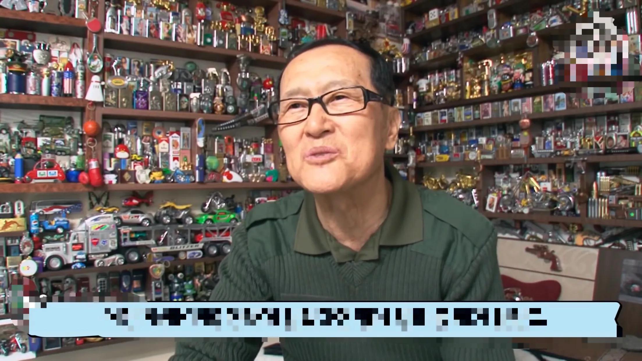 韩国大爷收藏打火机,大爷收藏的6000打火机