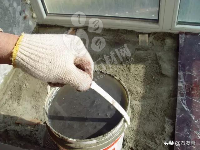 家装窗口大理石怎么铺贴好看,大理石窗台石用什么铺贴