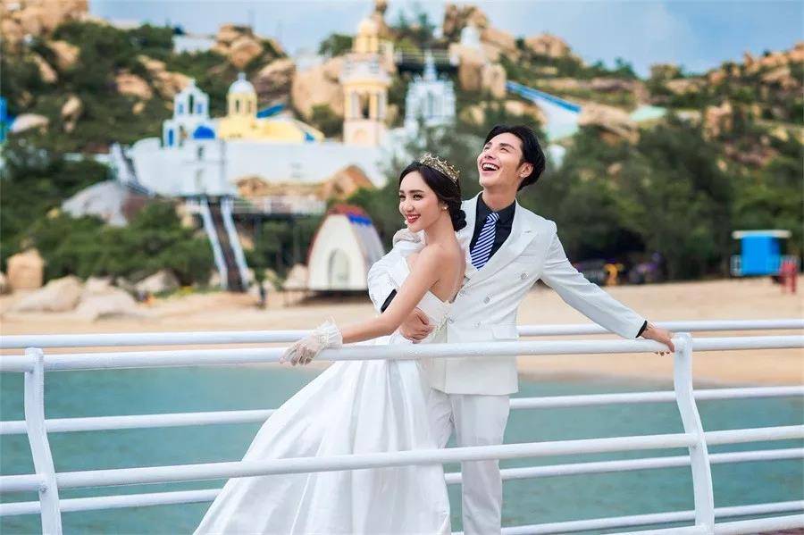 江门婚纱摄影那琴半岛,台山那琴半岛拍婚纱照