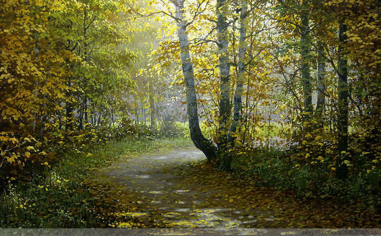 俄罗斯画家画油画海景风景,尤恩乌格罗油画风景作品