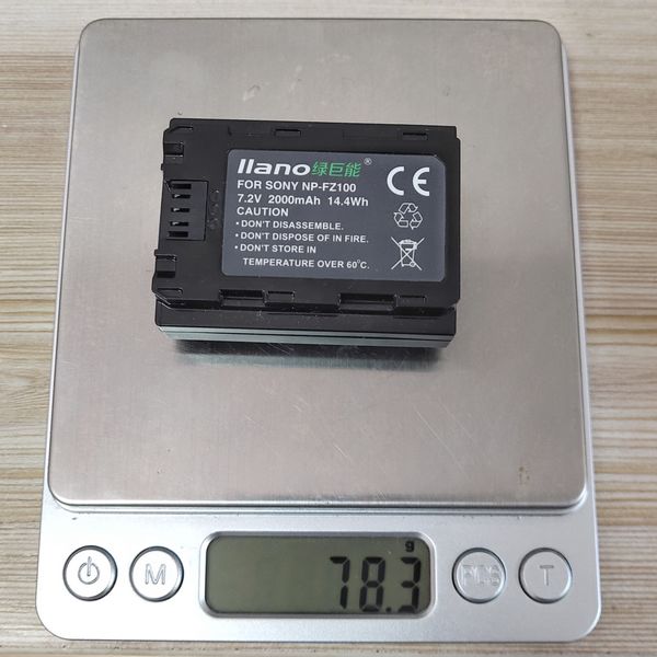 索尼np-fz100电池,索尼fz100电池重量是多少