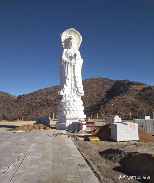 灵丘猫山寺冬季风景,大美灵丘