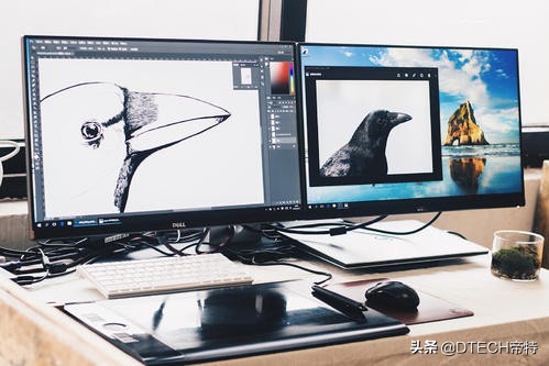 1台电脑如何连接2个显示屏,2台电脑怎么显示在一个显示器上