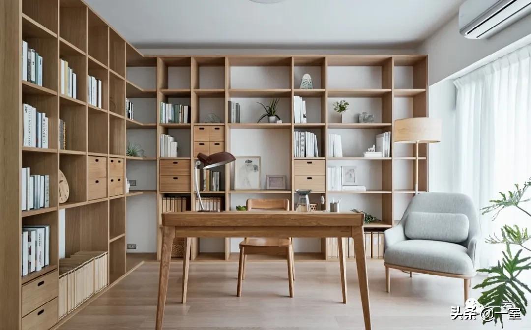 餐厅书房一体设计,书房客房一体设计