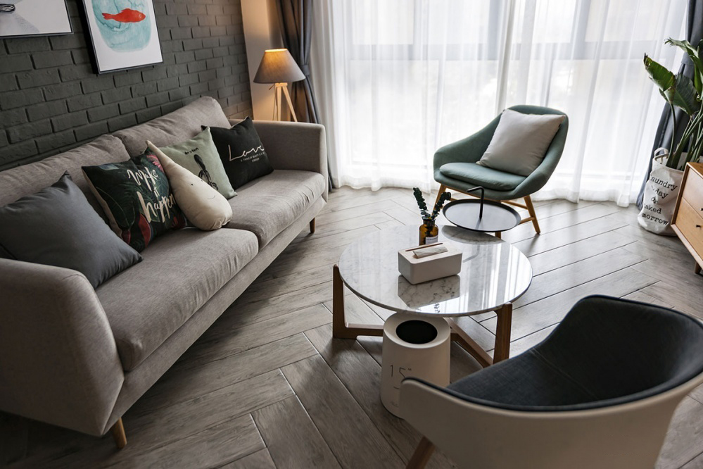 木纹砖好看又耐脏的效果图,木纹砖漂亮